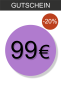 Preview: GIFT VOUCHER 99€ -20%